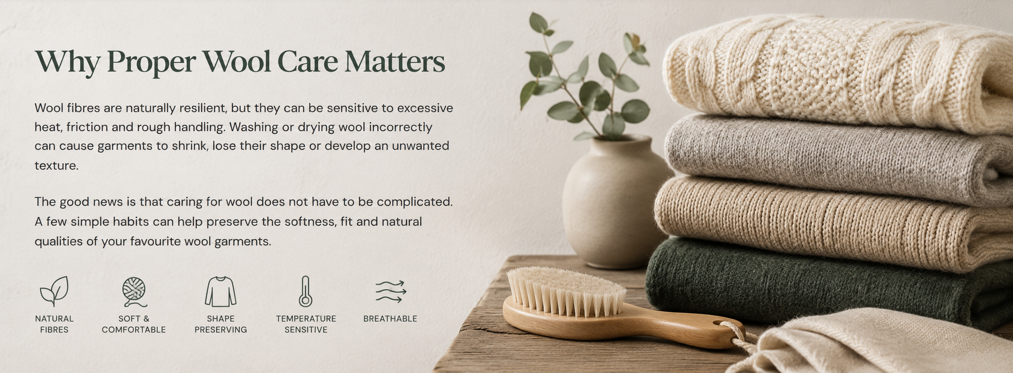 Why Proper Wool Care Matters